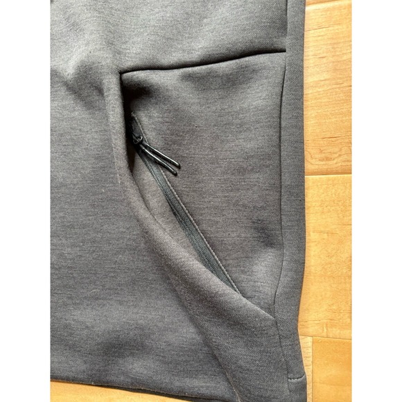 Adidas Manchester United Fleece Jacket Hoodie Men XL Charcoal Gray - Picture 8 of 16